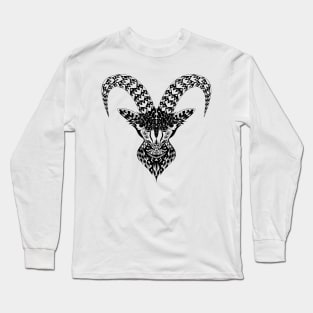 the goat in ecopop pattern arts Long Sleeve T-Shirt